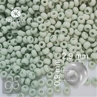 Preciosa rokajl 8/0 2,9 mm Zelená (2143_8/XL) 50 g