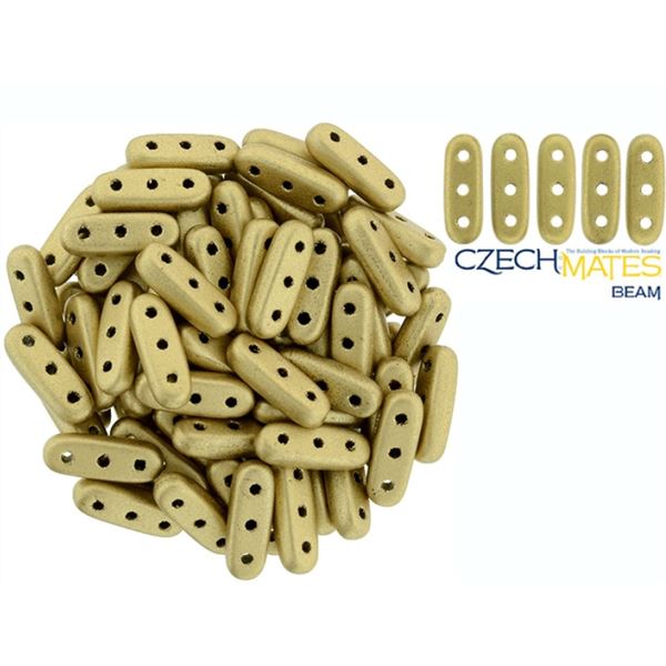 CzechMates Beam 3x10 mm Zlat MATT (00030 01710) 