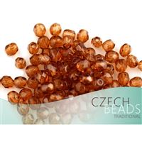 Brúsené korálky Gulika 4 mm