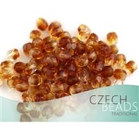 Brúsené korálky Gulika 4 mm