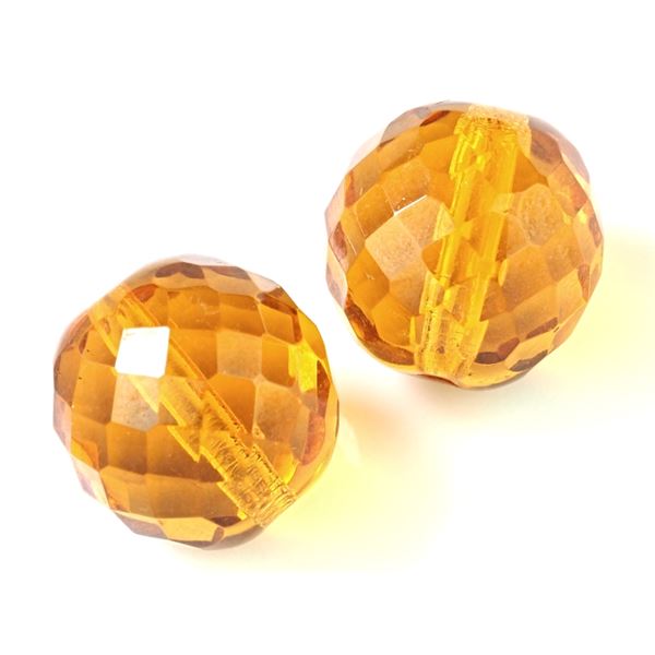 Brsen korlky Gulika 20 mm Oranov (20 1006 LB) 2ks