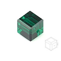 Kostiky Brúsené 8 mm Zelená BRKO8018