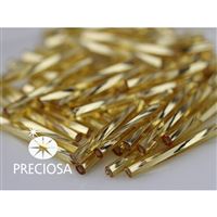 Tyčinky Preciosa Bugles 20 mm 20 g Zlatá (17020) BUG20 2