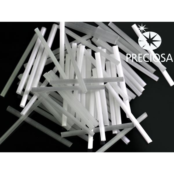 Tyčinky Preciosa Bugles 25 mm Biela (05051) 20 g