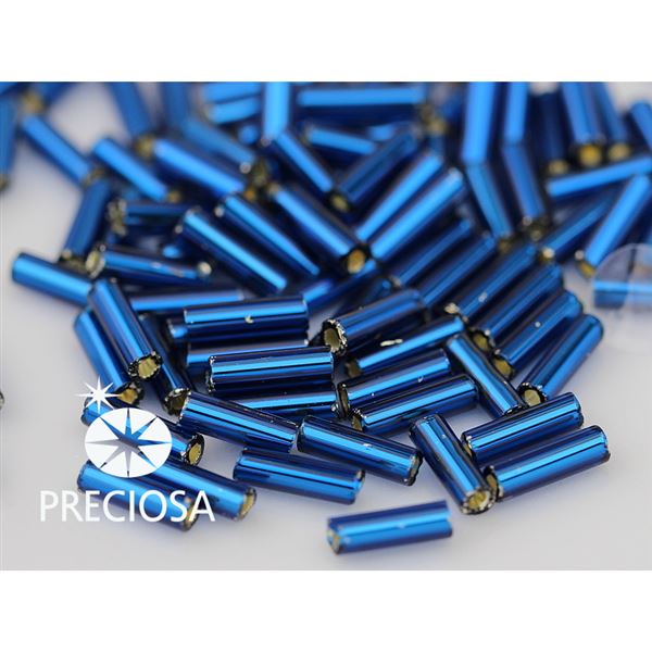 Tyinky Preciosa Bugles 6 mm 20 g Modr (67100) BUG6 3