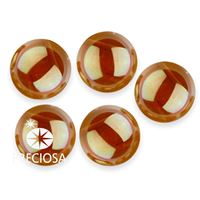 PRECIOSA Candy korálky 12mm 5ks Oranová (00030 29121) CAN12005
