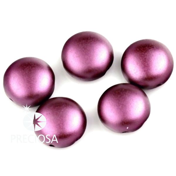 PRECIOSA Candy korlky 12mm 5ks Fialov (02010 25031) CAN12014