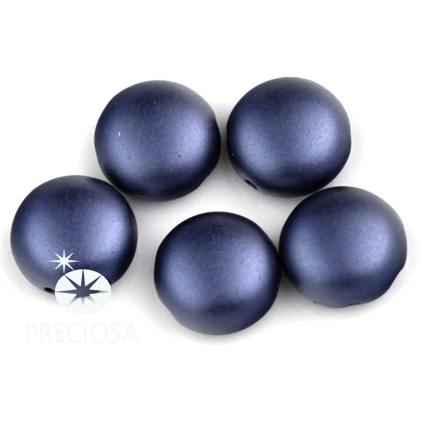 PRECIOSA Candy korlky 12mm 5ks Modr (23980 25042) CAN12018
