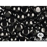 PRECIOSA Candy 6 mm Čierná (23980) 20 ks