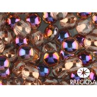 Candy PRECIOSA 6 mm Ružovozlatá s pokovom 00030-29501 20 ks