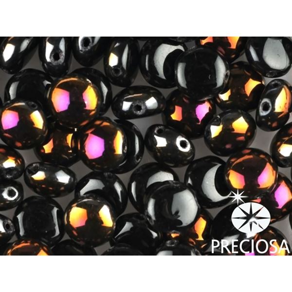 PRECIOSA Candy korlky 8mm 10 ks ierna (23980 23001) CAN8011