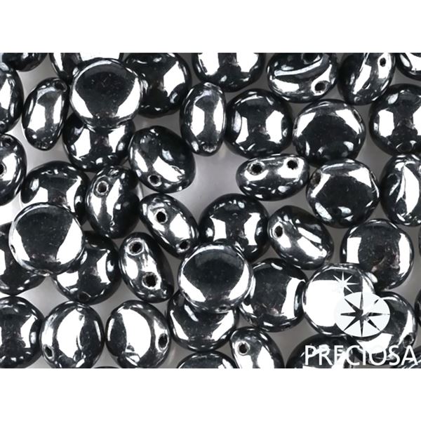 PRECIOSA Candy korlky 8mm 10 ks Hematit (23980 14400) CAN8015
