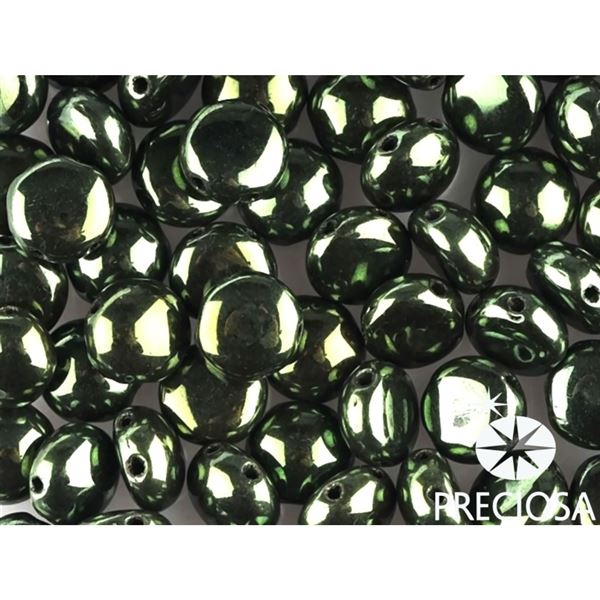 PRECIOSA Candy korlky 8mm 10 ks Zelen (23980 14495) CAN8016