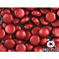 PRECIOSA Candy korálky 8mm 10 ks Červená (02010 01890) CAN8019