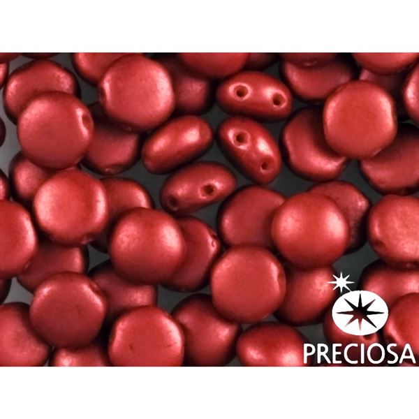 PRECIOSA Candy korlky 8mm 10 ks erven (02010 01890) CAN8019