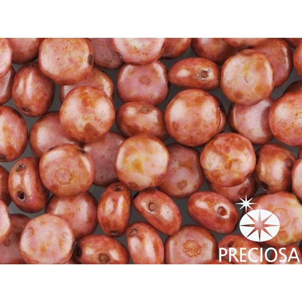 PRECIOSA Candy korlky 8mm 10 ks Ruov (02010 65307) CAN8024