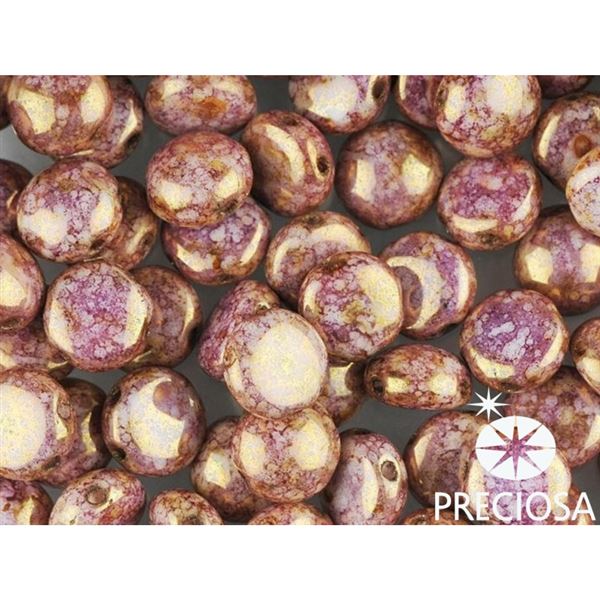 PRECIOSA Candy korlky 8mm 10 ks Ruov (02010 15696) CAN8025