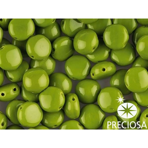 PRECIOSA Candy korlky 8mm 10 ks Zelen (53420) CAN8029