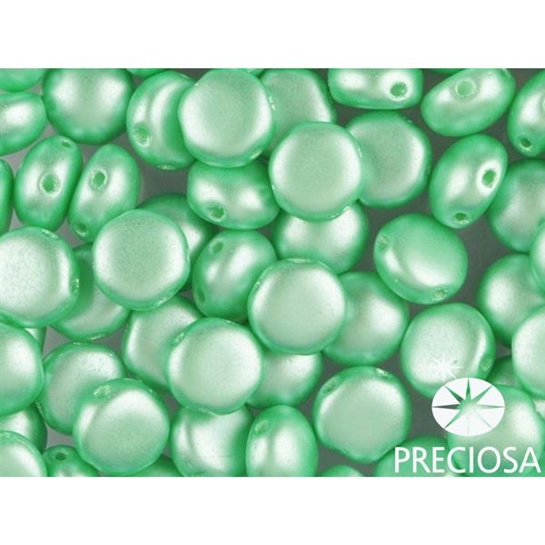 PRECIOSA Candy korlky 8mm 10 ks Zelen (02010 25025) CAN8040