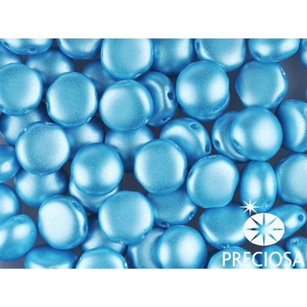PRECIOSA Candy korlky 8mm 10 ks Modr (02010 25019) CAN8046