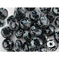 PRECIOSA Candy korálky 8mm 10 ks ierna traver (23980 86800) CAN8048