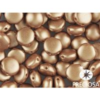 PRECIOSA Candy korálky 8mm 10 ks Zlatá (02010 25003) CAN8050