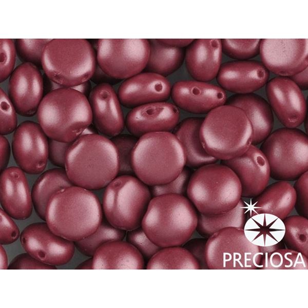 PRECIOSA Candy korlky 8mm 10 ks erven (02010 25010) CAN8061