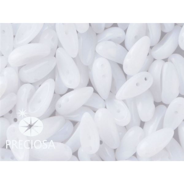 PRECIOSA Chilli 4x11 mm 15 ks Biela (02010) CHIL003