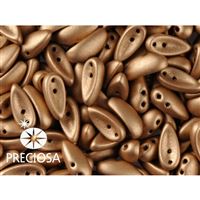 PRECIOSA Chilli 4x11 mm 15 ks Zlatá (00030 01710) CHIL016