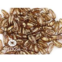 PRECIOSA Chilli 4x11 mm 15 ks Bronzová (00030 15695) CHIL027