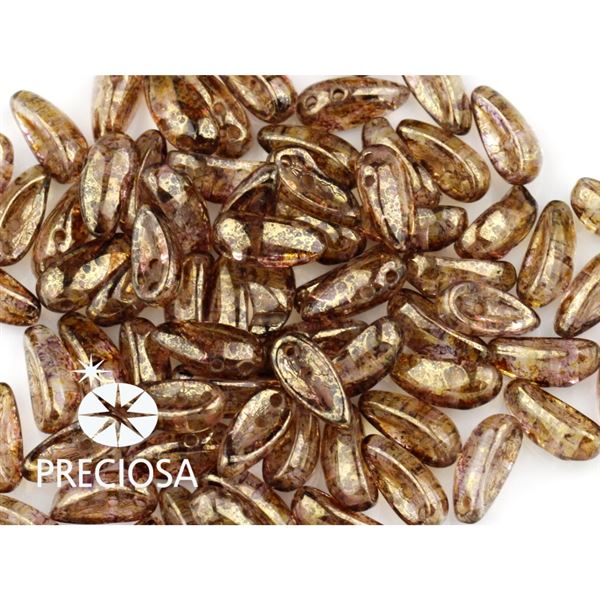 PRECIOSA Chilli 4x11 mm 15 ks Bronzov (00030 15695) CHIL027