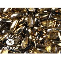 PRECIOSA Chilli 4x11 mm 15 ks Zlatá (00030 26441) CHIL034