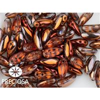 PRECIOSA Chilli 4x11 mm 15 ks Bronzová (00030 27137) CHIL043