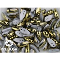 PRECIOSA Chilli 4x11 mm 15 ks Zlatá (02010 26441) CHIL048