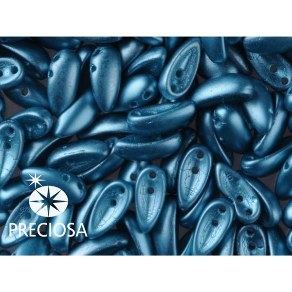 PRECIOSA Chilli 4x11 mm 15 ks Tyrkysov (02010 25043) CHIL049