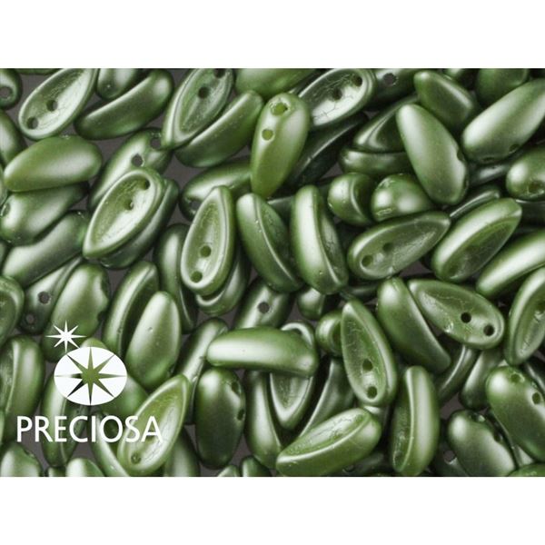 PRECIOSA Chilli 4x11 mm 15 ks Zelen (02010 25034) CHIL054