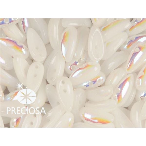 PRECIOSA Chilli 4x11 mm 15 ks Biela (02010 28701) CHIL057