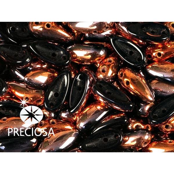 PRECIOSA Chilli 4x11 mm 15 ks ierna (23980 27137) CHIL070