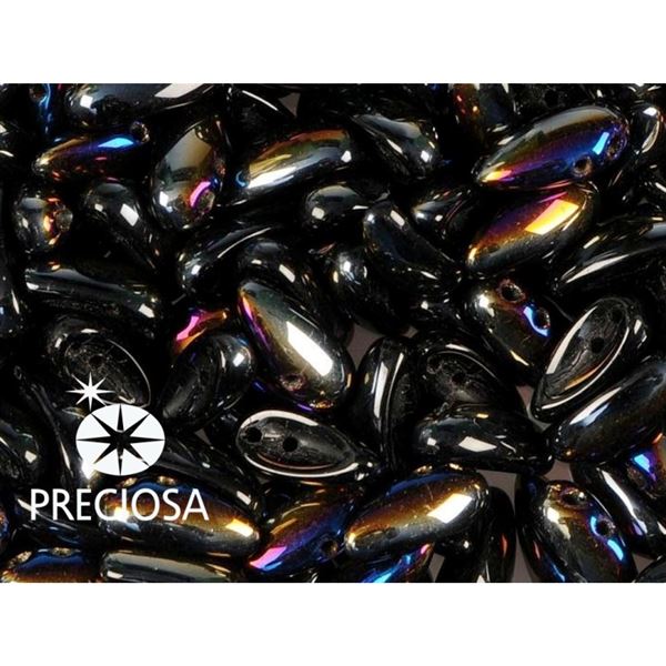 PRECIOSA Chilli 4x11 mm 15 ks ierna (23980 28101) CHIL071