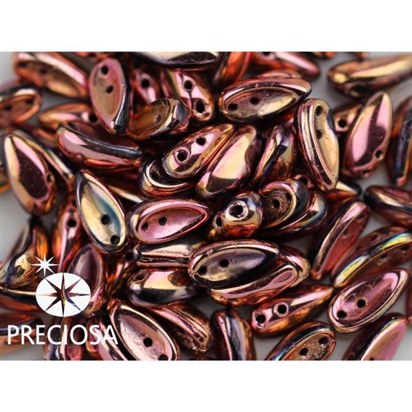 PRECIOSA Chilli 4x11 mm 15 ks ZlatoRuov (23980 27143) CHIL072