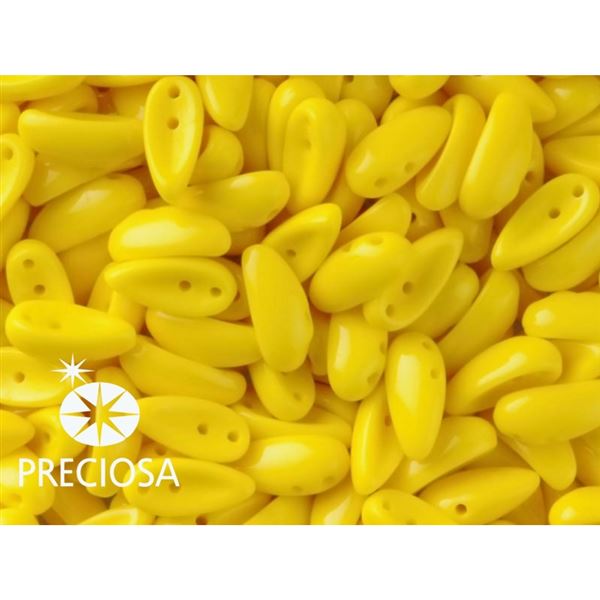 PRECIOSA Chilli 4x11 mm 15 ks Žltá (83120) CHIL074