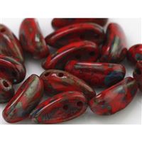 PRECIOSA Chilli 4x11 mm 15 ks ervená (93180 86800) CHIL078