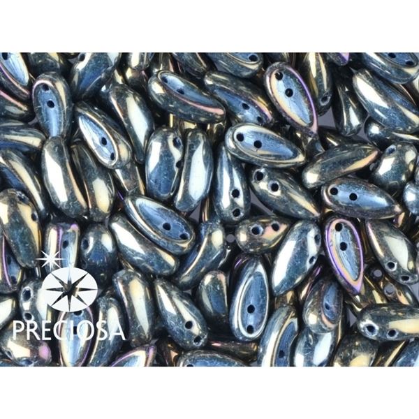 PRECIOSA Chilli 4x11 mm 15 ks Hned Iris (23980 21415) CHIL093