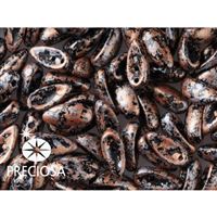 PRECIOSA Chilli 4x11 mm 15 ks ierna+bronz (23980 45709)