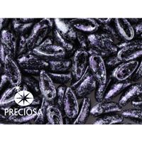 PRECIOSA Chilli 4x11 mm 15 ks ierná+fialová (23980 45710)