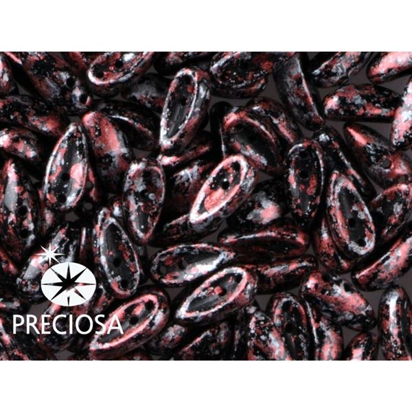 PRECIOSA Chilli 4x11 mm 15 ks ierna+Ruov (23980 45705) CHIL117