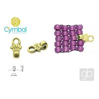 CYMBAL Pilos 8/0 BEADS Koncovka Zlatá