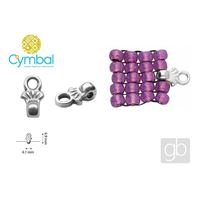 CYMBAL Pilos 8/0 BEADS Koncovka staromosadz