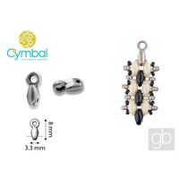 CYMBAL TRIADES Gemduo BD koncovky Starostriebro