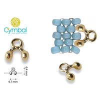 CYMBAL ALONA 8/0 BEADS Koncovka Zlatá